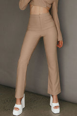 Kimberly Flare Leg Pants Camel